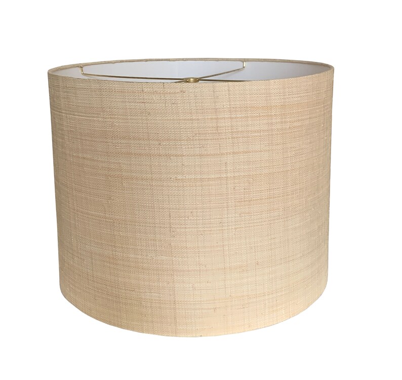 Raffia Lamp Shade Custom MadeToOrderHome DecorMid Etsy