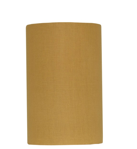 Mustard Linen Lamp Shade Custom Made To, Custom Made Lamp Shades Nz