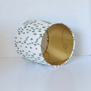 Green Les Touches Drum Lampshade-animal Print Lamp - Etsy