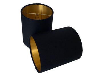 Royal Designs 5" Black Deep Empire Chandelier Lamp Shade – 2.5" Top X 5" Bottom X 4.5" Slant, Clip-On
