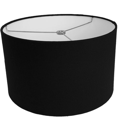 Cream Linen Lamp Shade Custom Madetoorderhome Decortable Etsy