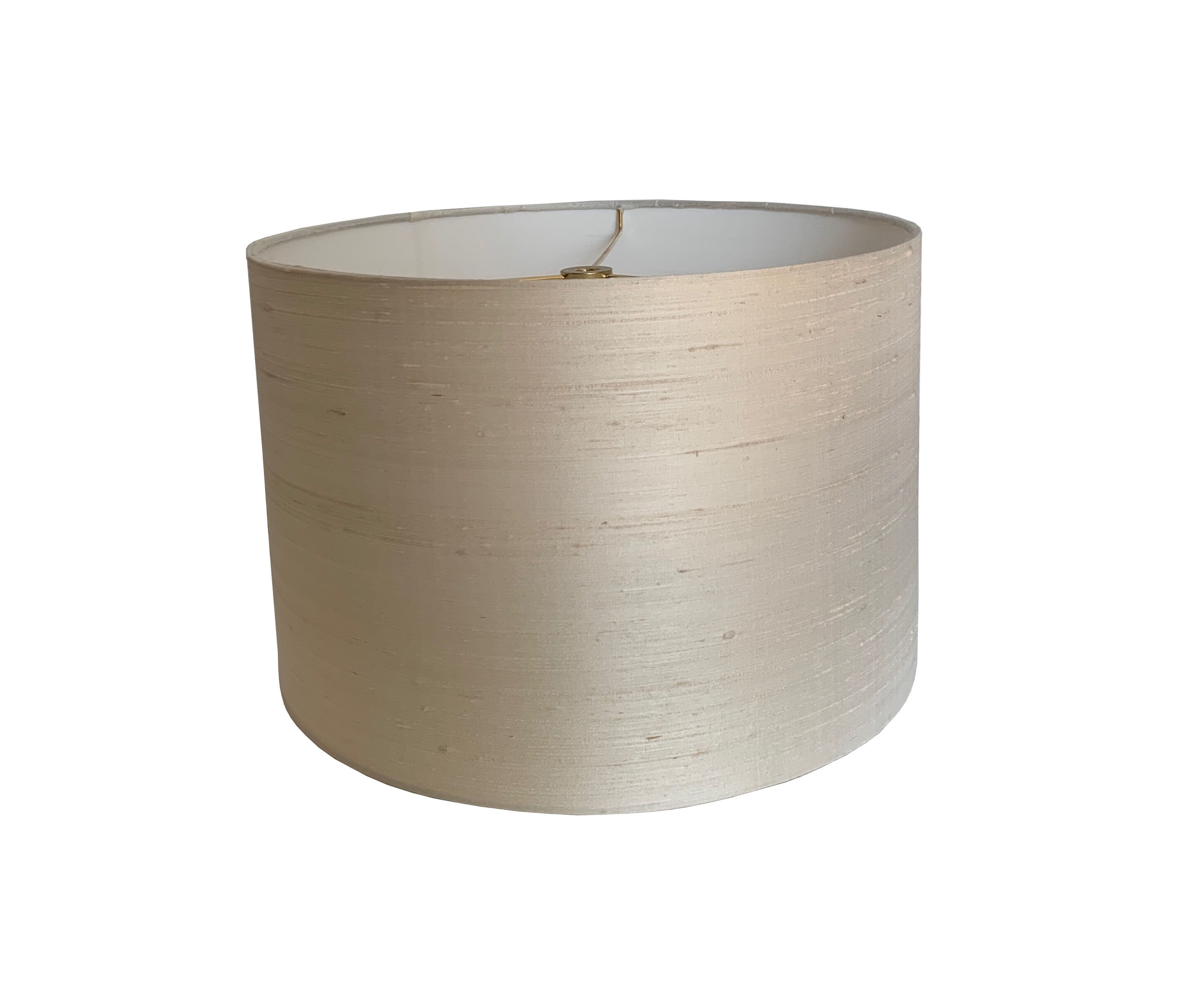 Ivory Silk Drum Lampshade Ivory Lamp Shade Custom Etsy