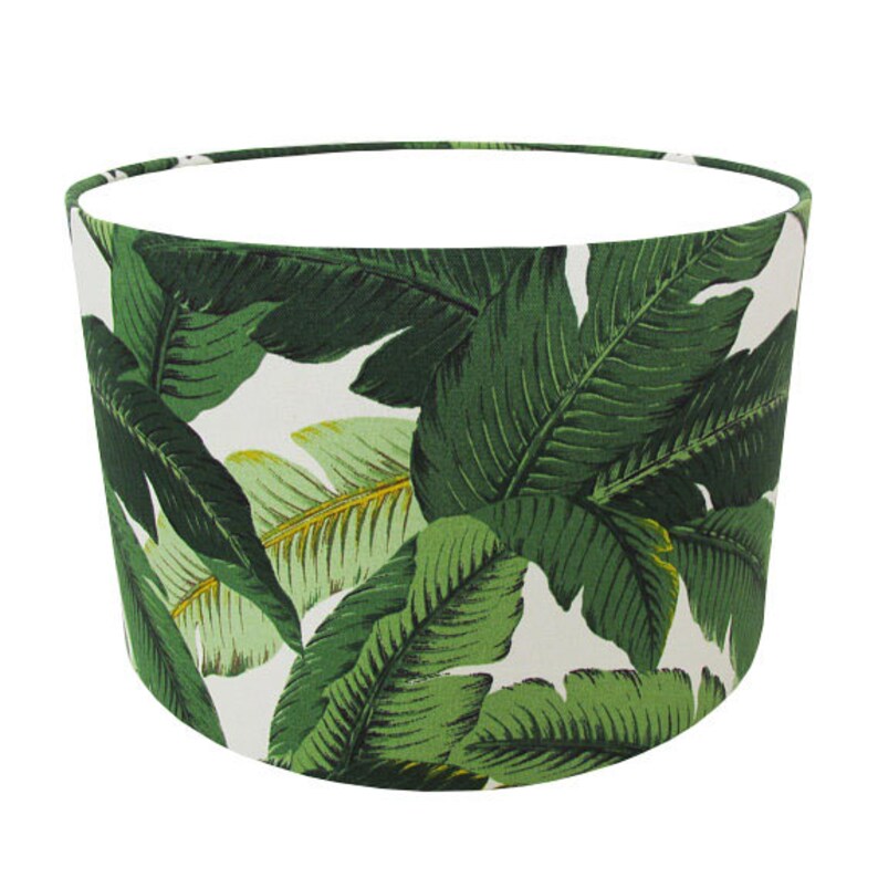 Custom Lamp Shade Tropical Shades Green Lampshade Hopping Emerald By Tommy Bahama In Aloe Island Beach Deco Indoor Outdoor