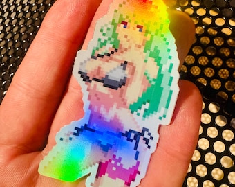 Morrigan BathingSuit Holographic Sticker
