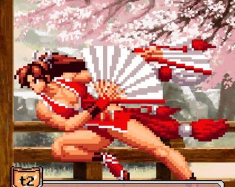 Mai Shiranui King of the Fighters - Pixel Vixen #12