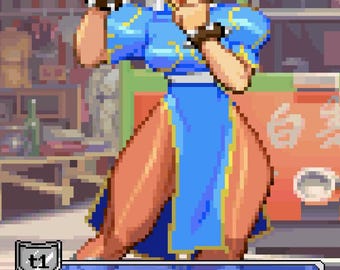 Chun Li Street Fighter - Pixel Vixen #13