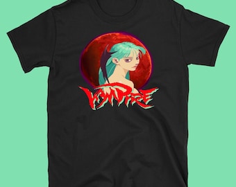 Vampire: Morrigan Japanese Pixel Art Streetwear