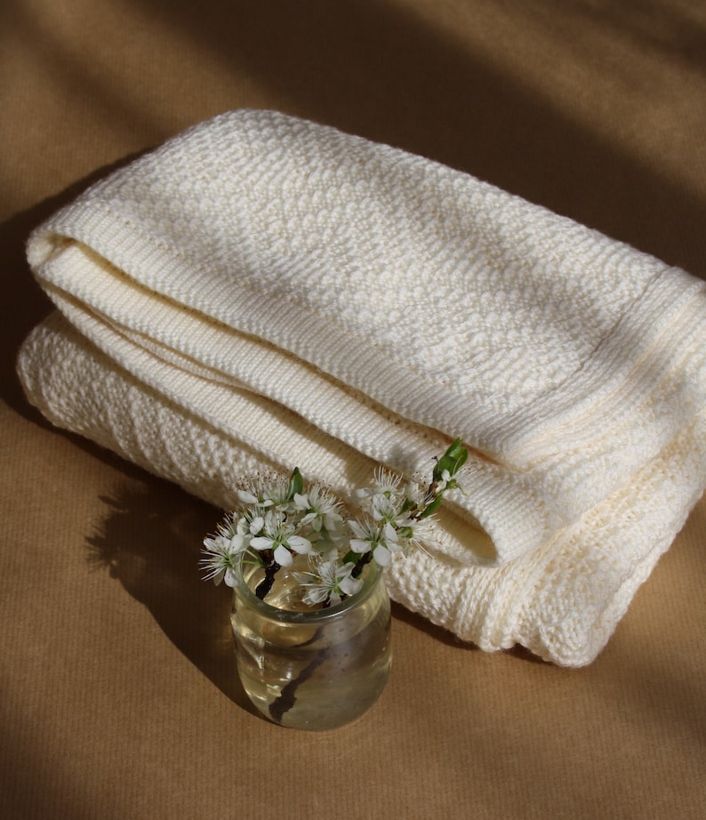 Pure Merino Wool Baby Blanket Newborn Swaddle Wrap Etsy