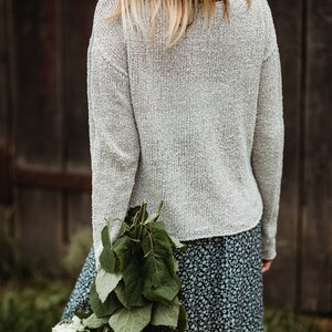 linen jumper