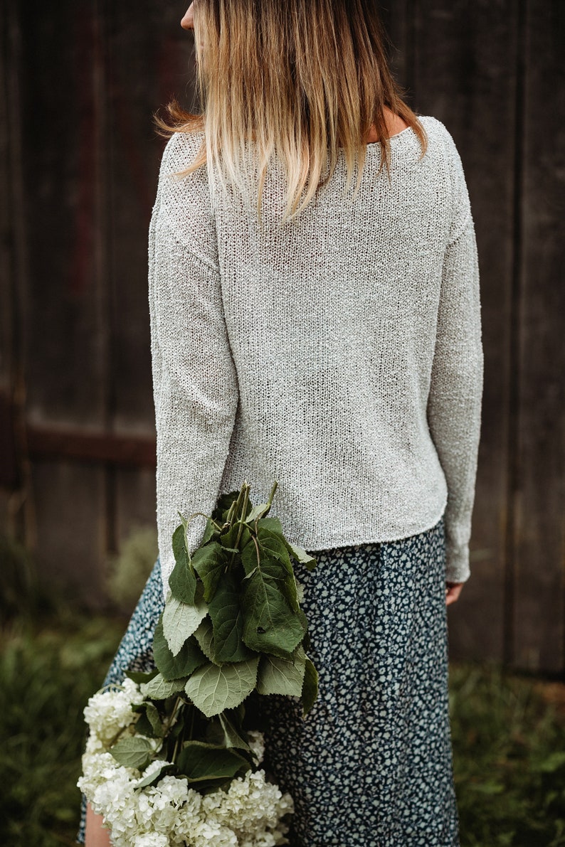 linen jumper