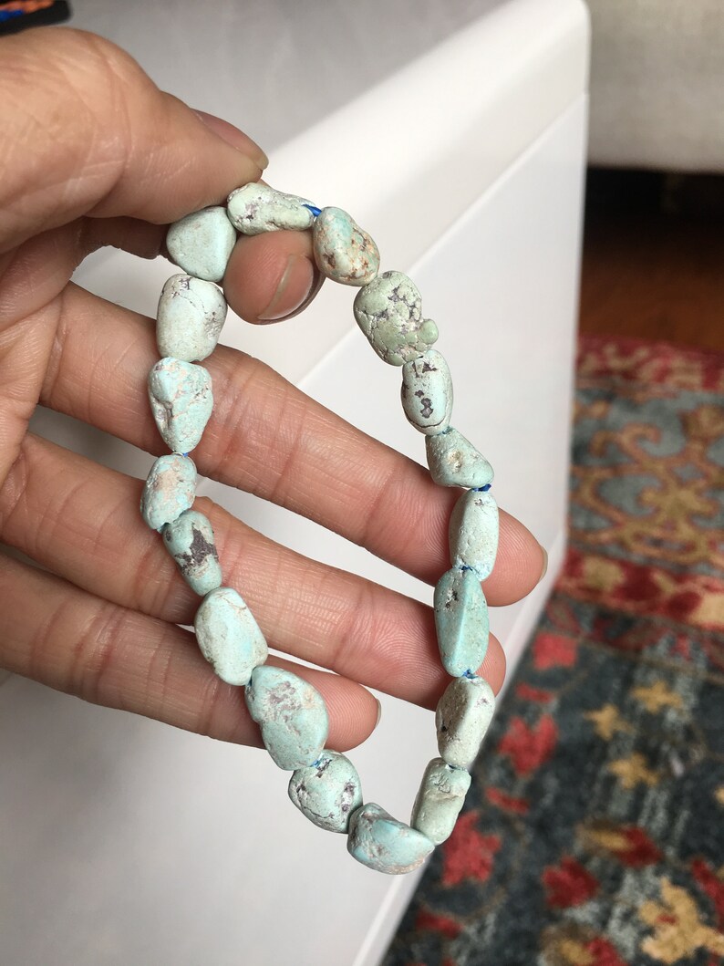 Natural Arizona Brain Turquoise Bracelet 64.5 CT