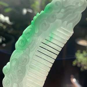 Ancient Chinese Dragon Comb Certified 100% Natural Grade A