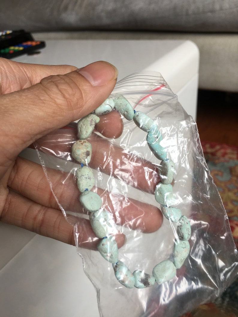 Natural Arizona Brain Turquoise Bracelet 64.5 CT