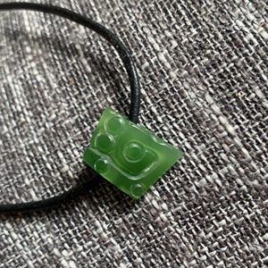 Siberian Nephrite High Quality Jade Pendant 100% Natural Grade A