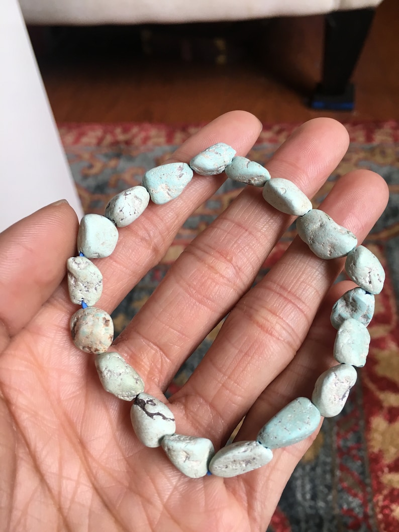 Natural Arizona Brain Turquoise Bracelet 64.5 CT