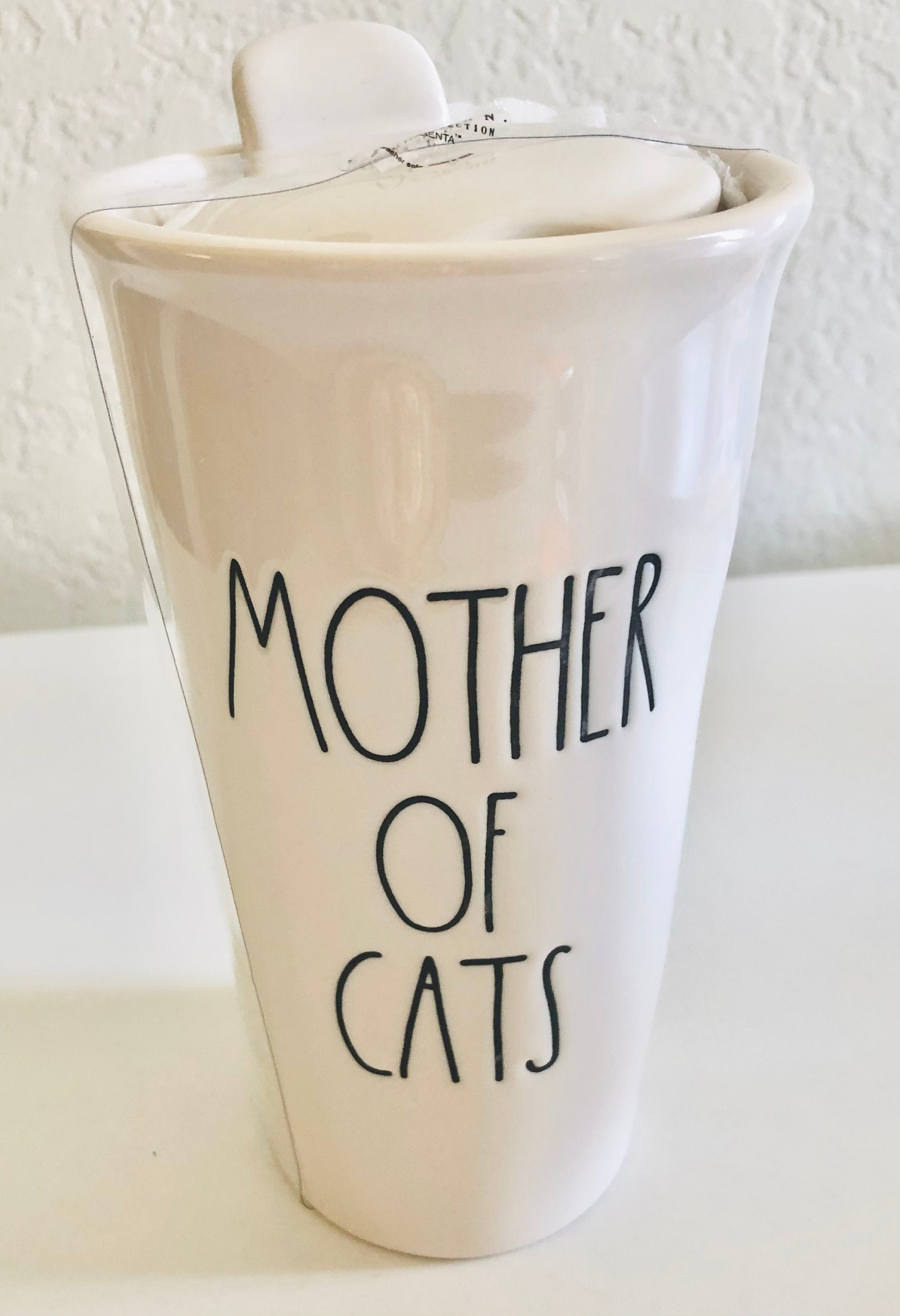 New Rae Dunn MOMSTER Coffee Wine Large Letter Travel Tumbler Drink Cup for  Mom