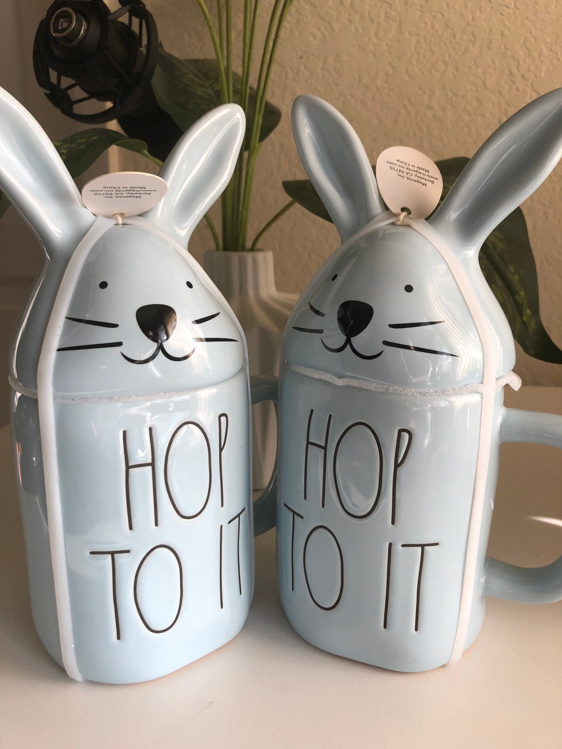 Rae Dunnhappy Easter Dessert&appetizer Platelight Blue Etsy