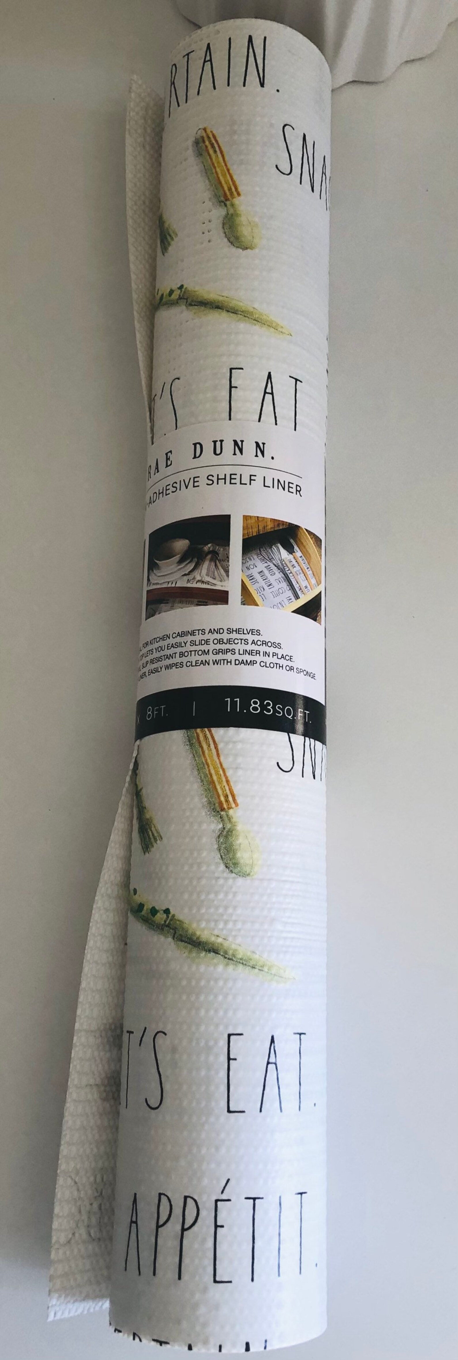 Rae Dunn non adhesive shelf liner roll 17.75 inches x8 ft Etsy