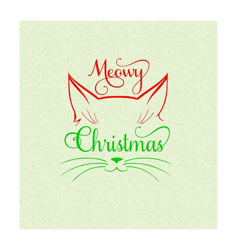 Download Meowy christmas svgMerry christmas svgChristmas cat svg | Etsy