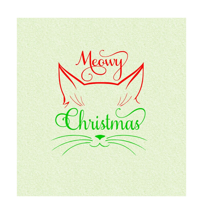 Download Meowy christmas svgMerry christmas svgChristmas cat svg | Etsy