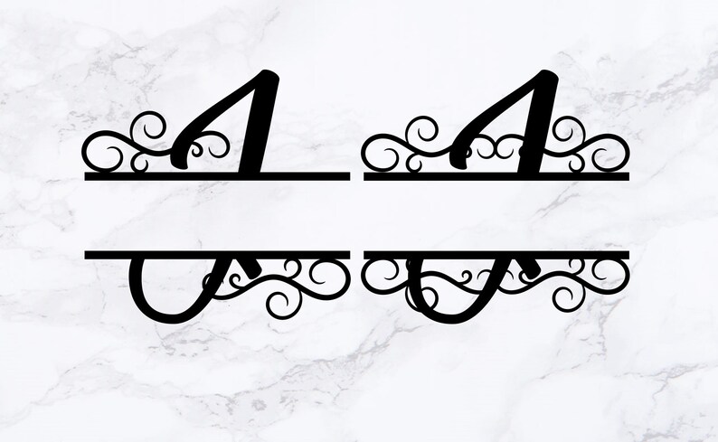 Download Split Monogram Svg Letter J Split Monogram Dxf Cutting File For Cameo Cricut Silhouette Wedding Cutting File Wedding Svg Clip Art Art Collectibles