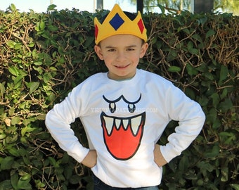 Ghost Sweater & Crown Birthday Outfit