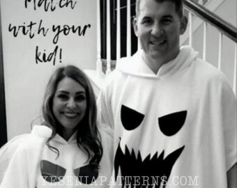 Spooky Floating Adult Ghost Poncho - Halloween Costume - Halloween Poncho