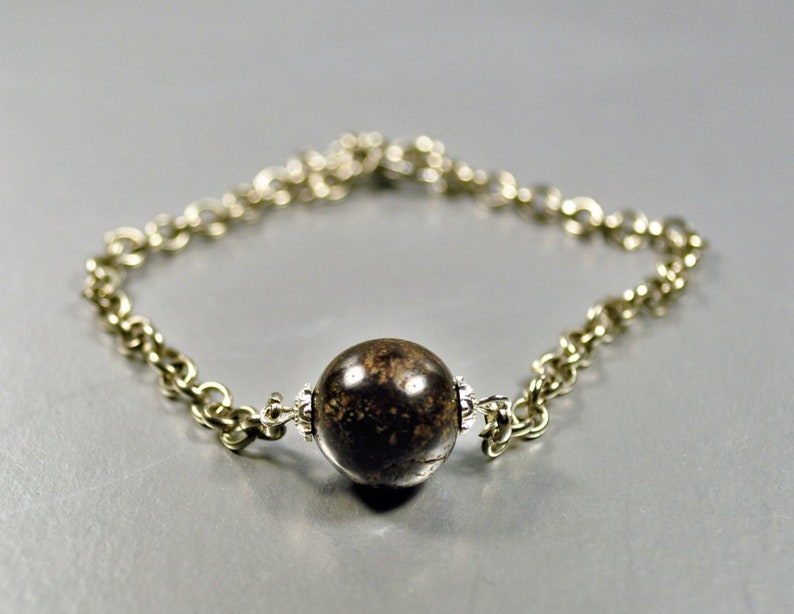 Meteorite Galaxy Jewelry Astronomy Gifts Meteorite jewelry Moroccan Meteorite Bracelet Stone Meteorite Space Jewelry