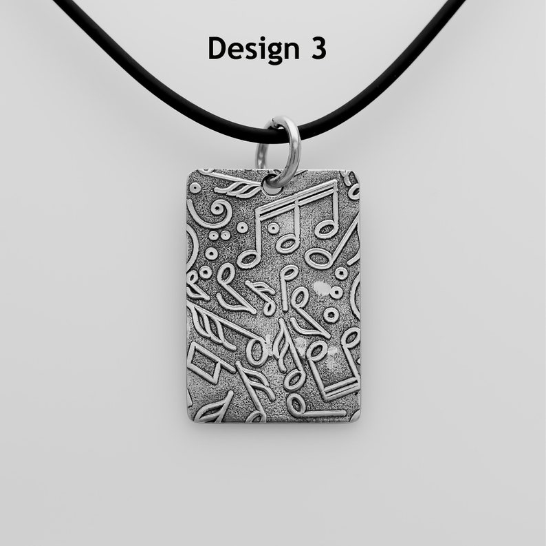 Sterling Silver Jewelry-Music Lover Gift Treble Clef Sterling Pendant