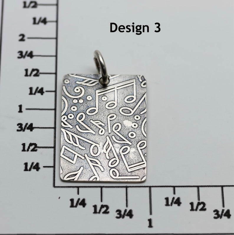 Sterling Silver Jewelry-Music Lover Gift Treble Clef Sterling Pendant
