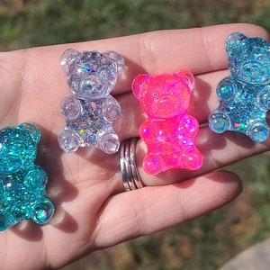 Glitter and Sparkle Gummy Bear X-ray Markers