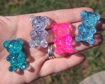 Glitter and Sparkle Gummy Bear X-ray Markers