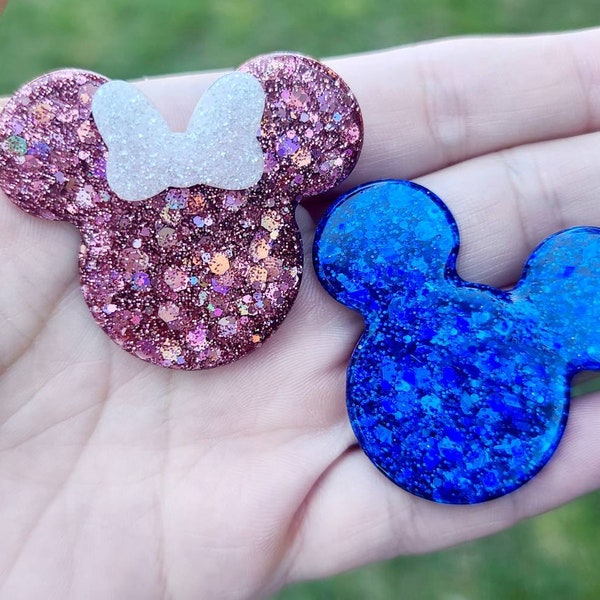 Mickey and Minnie Glitter X-ray Markers