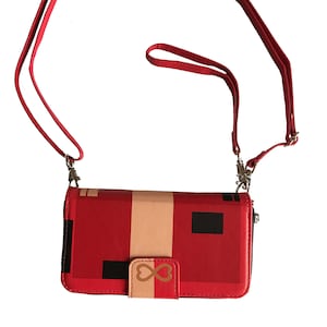 Women’s Handbag Flip Cell Phone Wallet Soft Leather Mobile Phone Purse Universal Magnet Cover Case