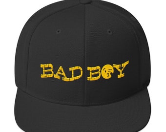 Adjustable Cute Baseball Golf Bad Boy Snapback Hat