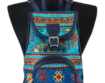 Authentic Turkish Rug Design BACKPACK