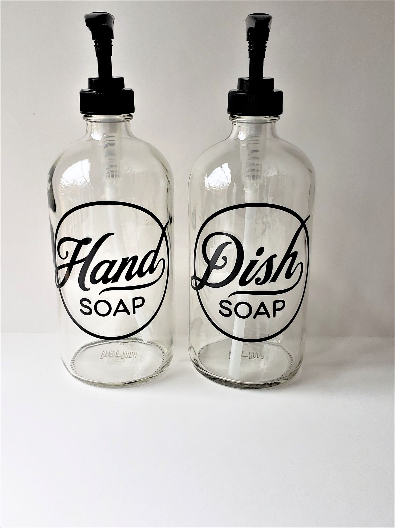 Dishes and Hands Soap Dispenser Set Soap Dispenser Soap Etsy