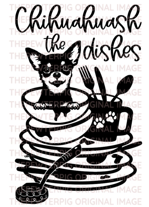 Dirty Dishes Dish Towel Kitchen Towel Funny Towel Tea 