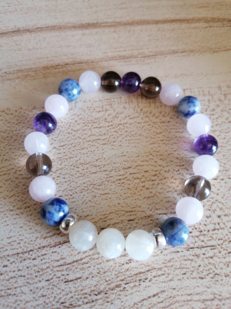 Healing Bracelet For Anxiety Stress Beaded Bracelets Etsy