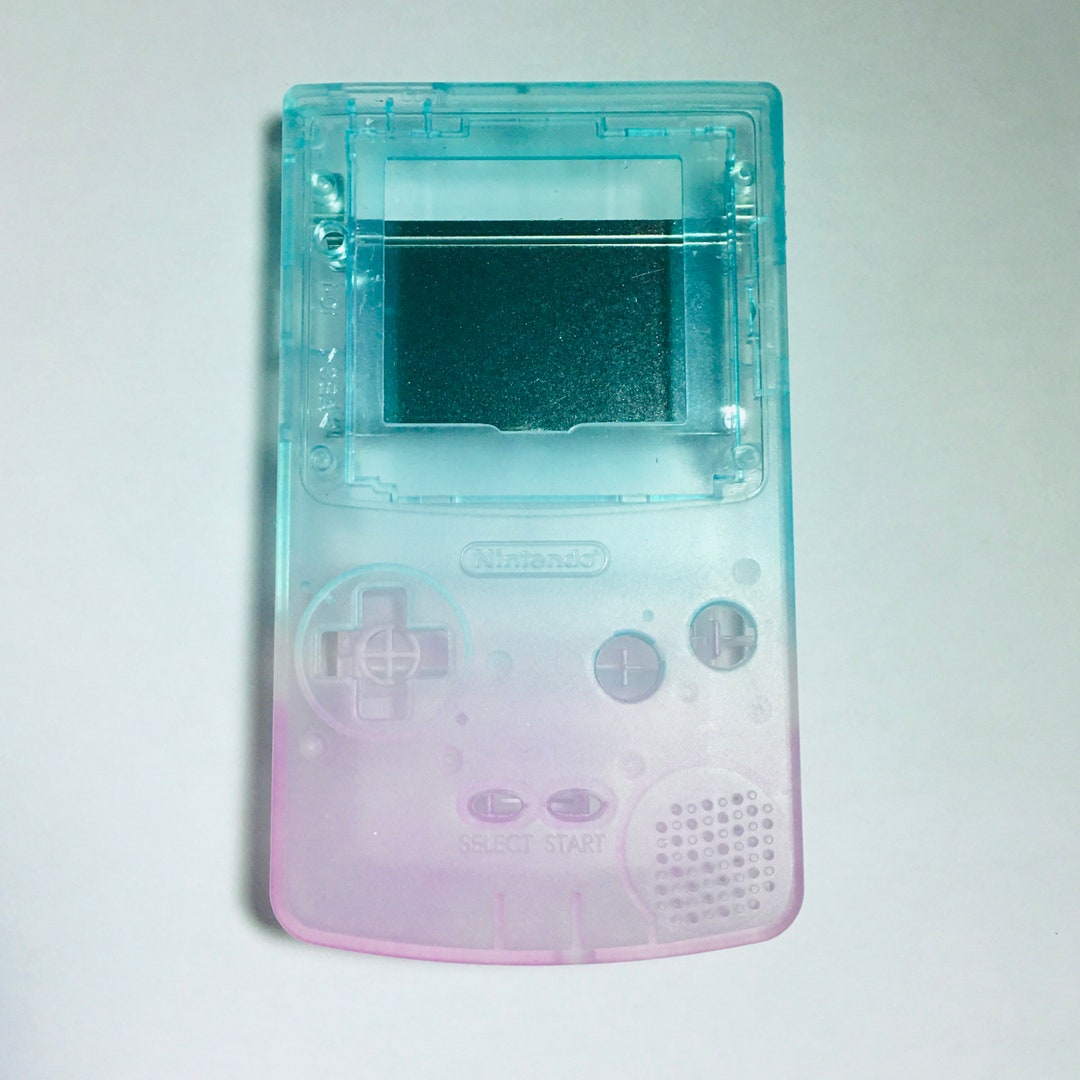 Pink and Blue Fade Gameboy Color Shell - Etsy