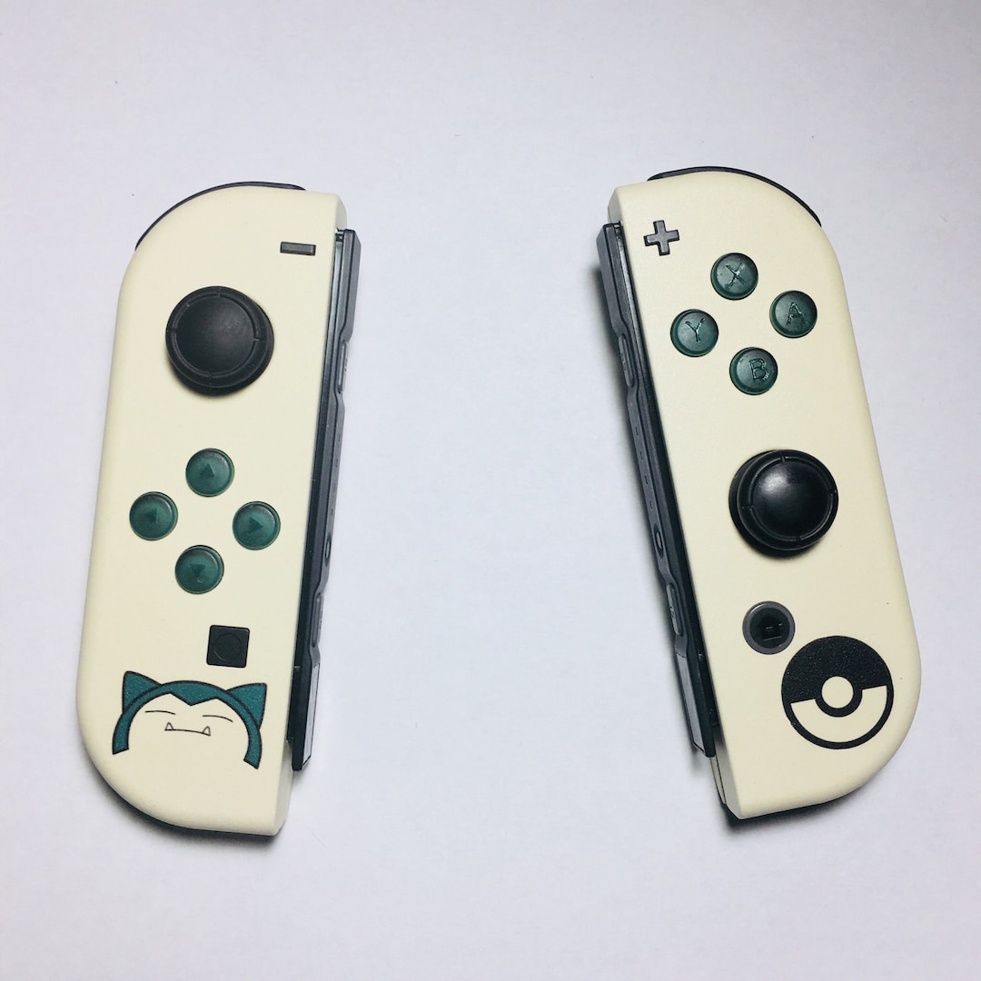 Custom Snorlax Pokemon Nintendo Switch Joy-con - Etsy