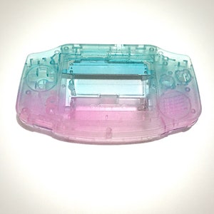 Pink and Blue Fade Gameboy Advance Shell