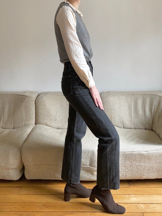 Vintage washed black Levi’s 501 W27