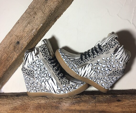 trainers animal print