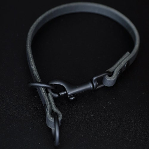 Leather Dominant Dog Collar Etsy