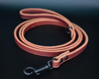 The Everyday Leather Leash (Chestnut)