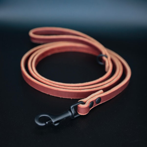 The Everyday Leather Leash (Chestnut)