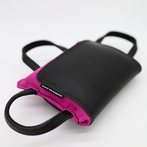Leather Bite Pillow