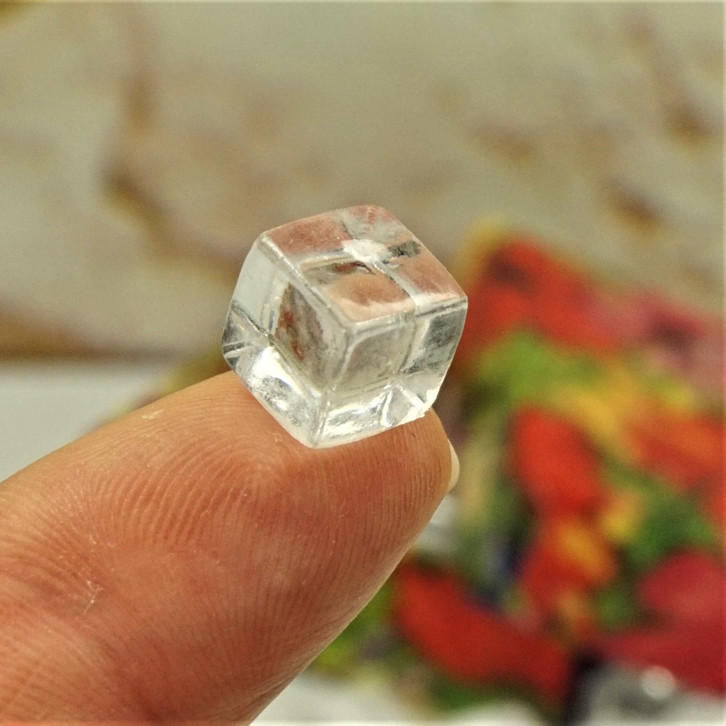 MINI ICE CUBES Slime Ice Cubes Clear Ice Cubes Glass Clear Etsy Australia