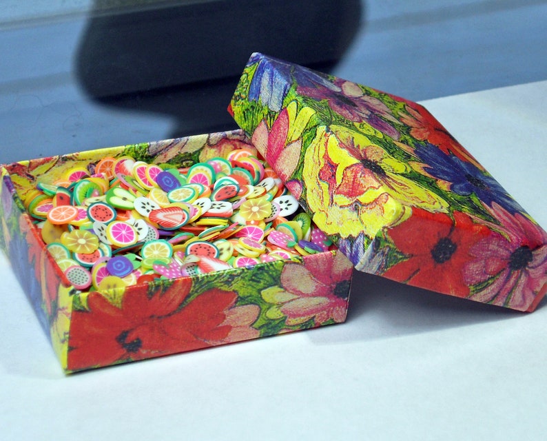 FRUIT FIMO SLICES 1000 Fimo Pieces in Gift Box Small Gift Idea - Etsy ...